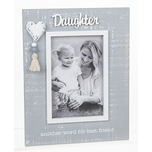Shabby Chic Photo Frame - Daughter