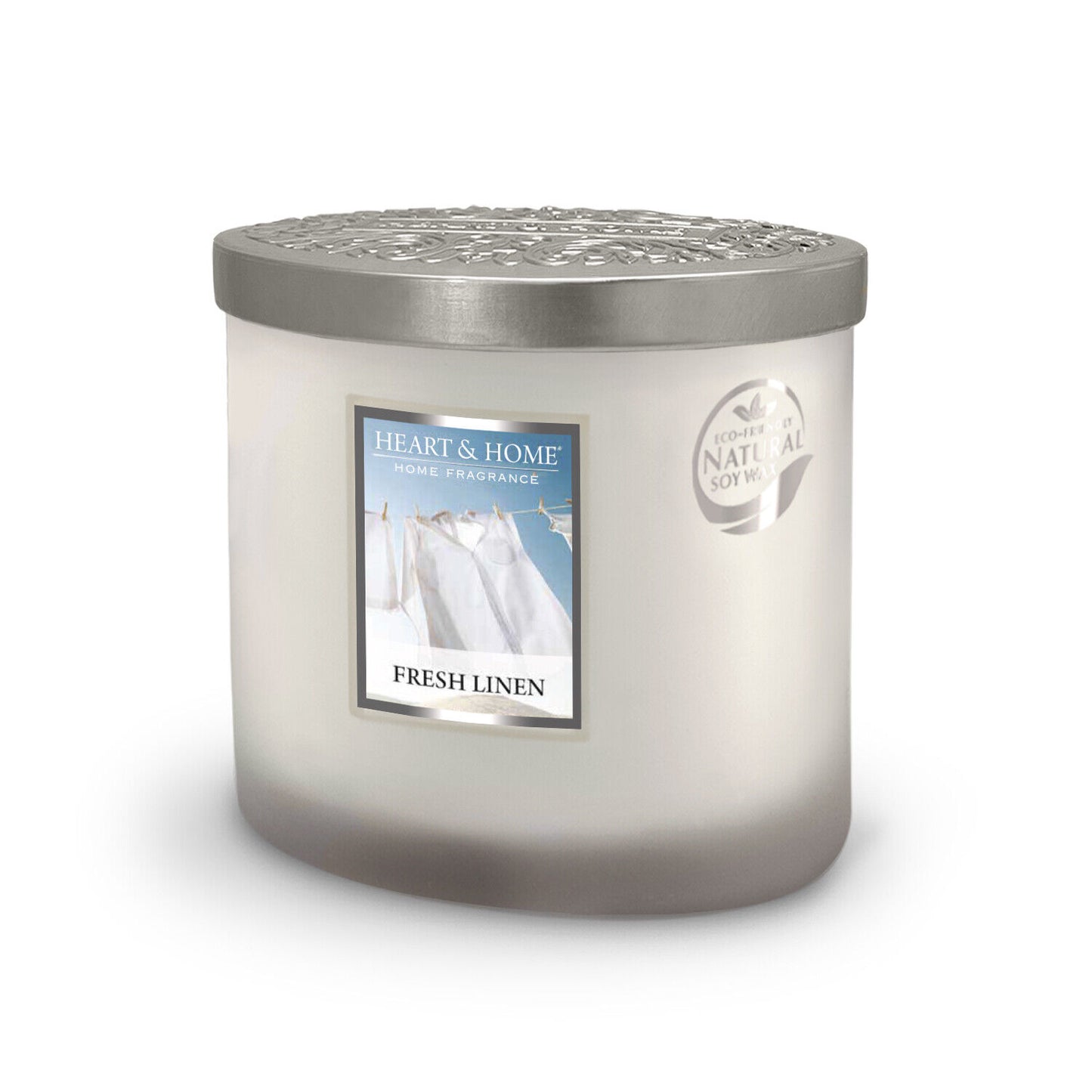 Twin Wick Candle: Fresh Linen