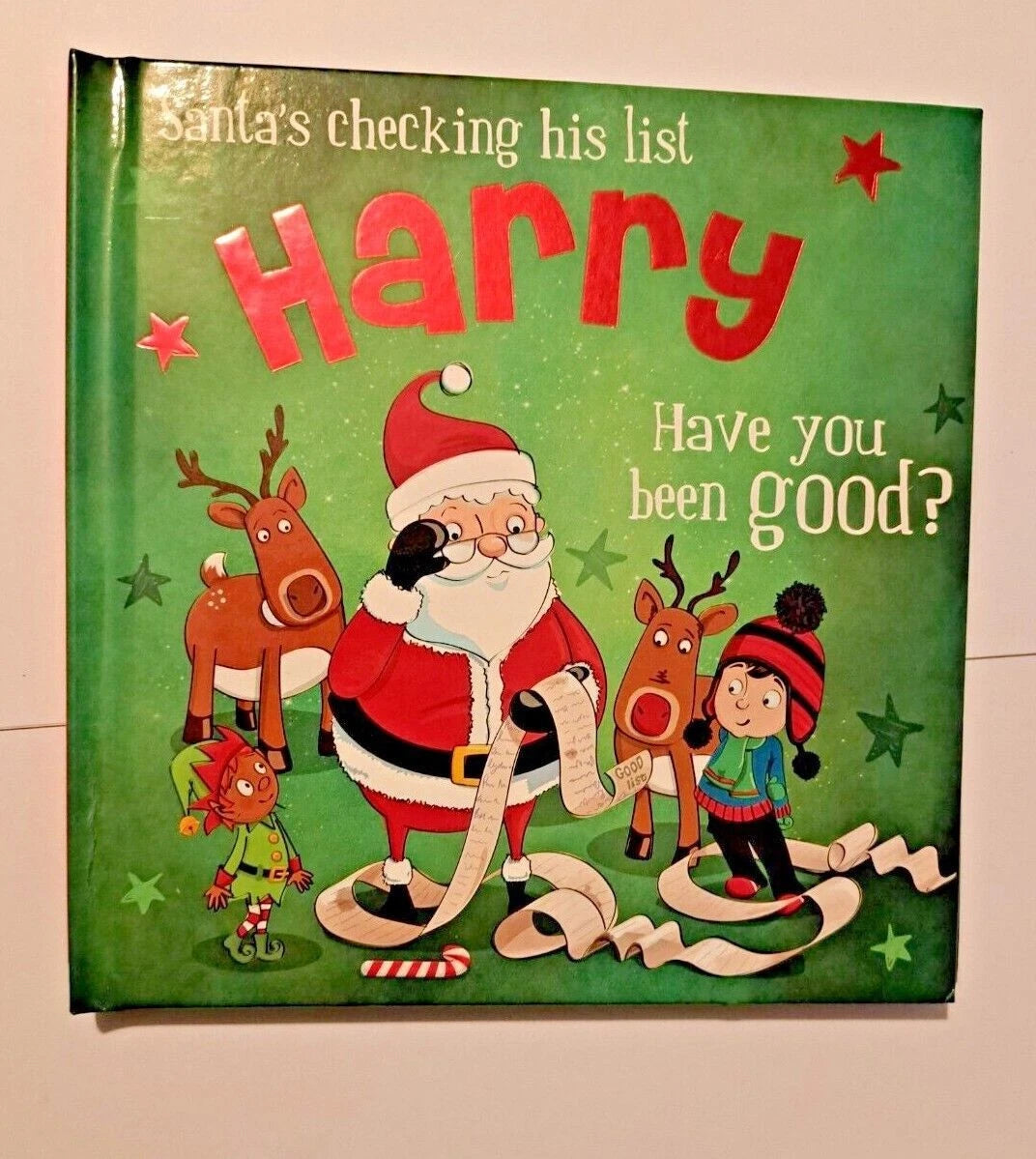 Children's Christmas Storybooks Assorted Names