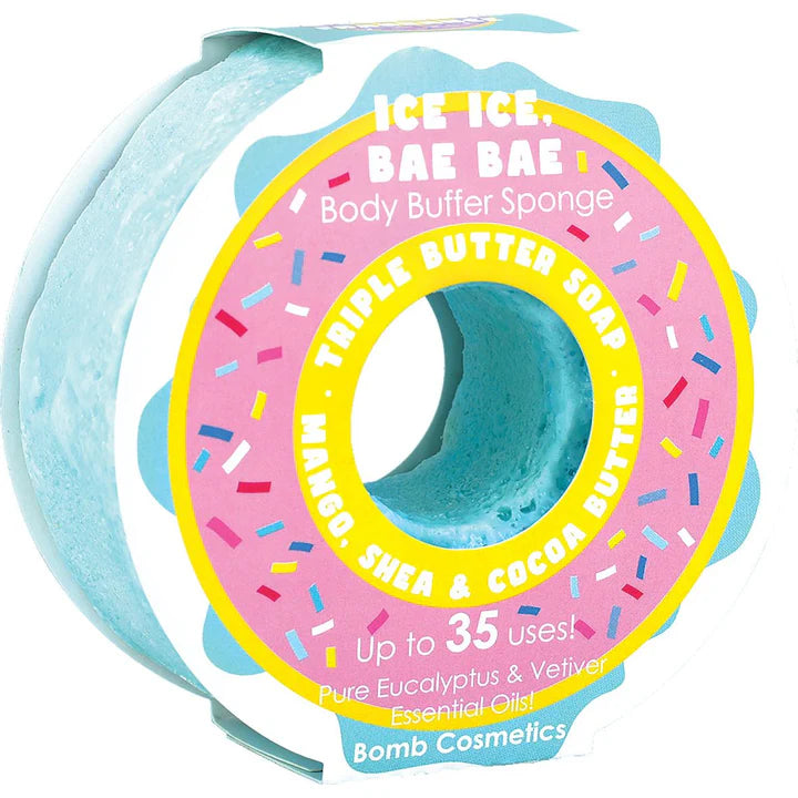Body Buffer Sponge: Ice Ice Bae Bae