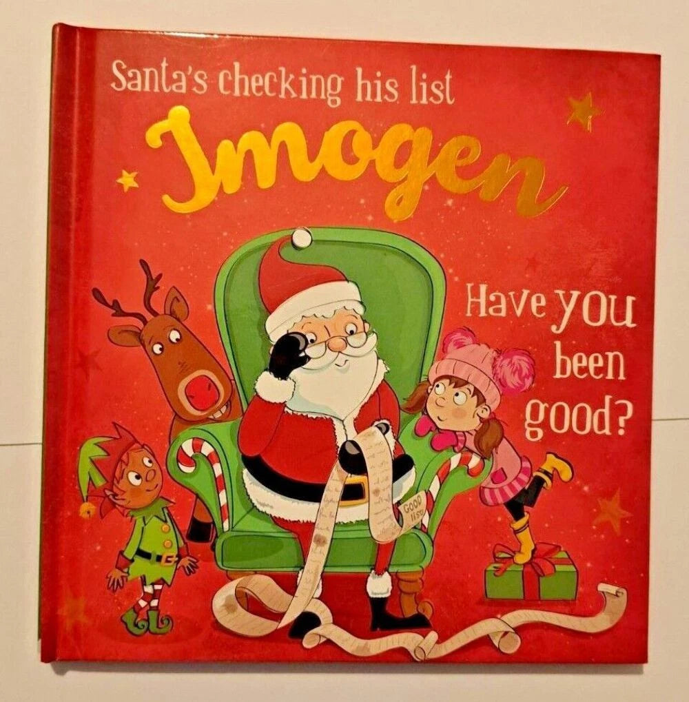 Children's Christmas Storybooks Assorted Names