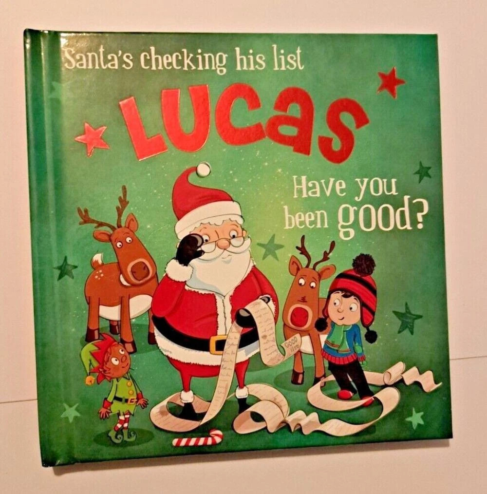 Children's Christmas Storybooks Assorted Names