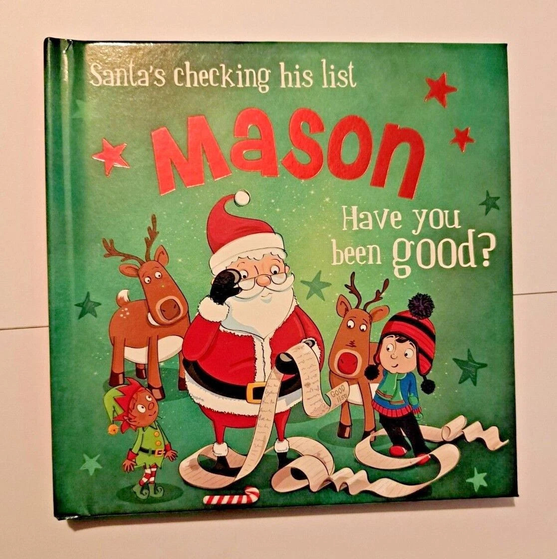 Children's Christmas Storybooks Assorted Names