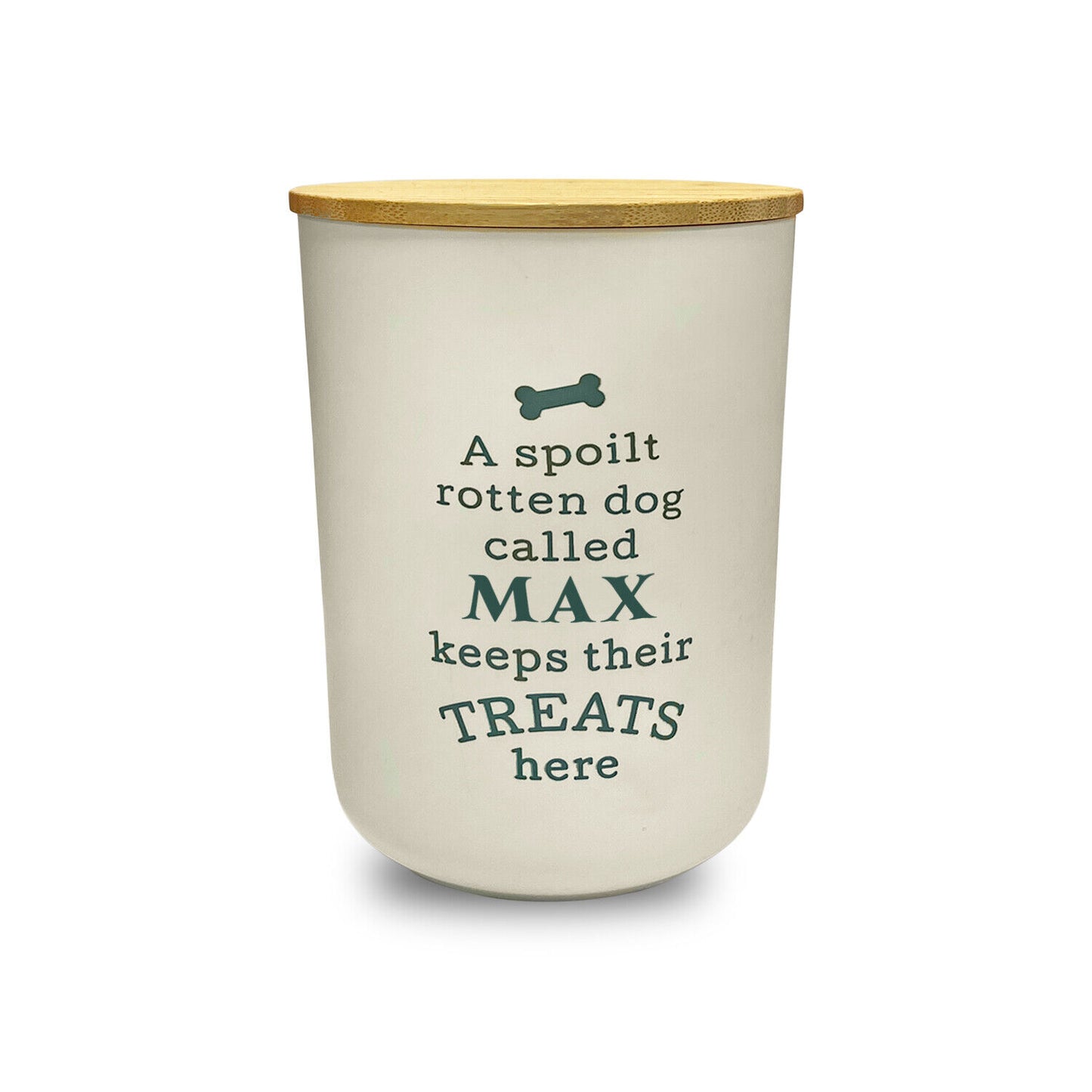 Dog Treat Jar: Max
