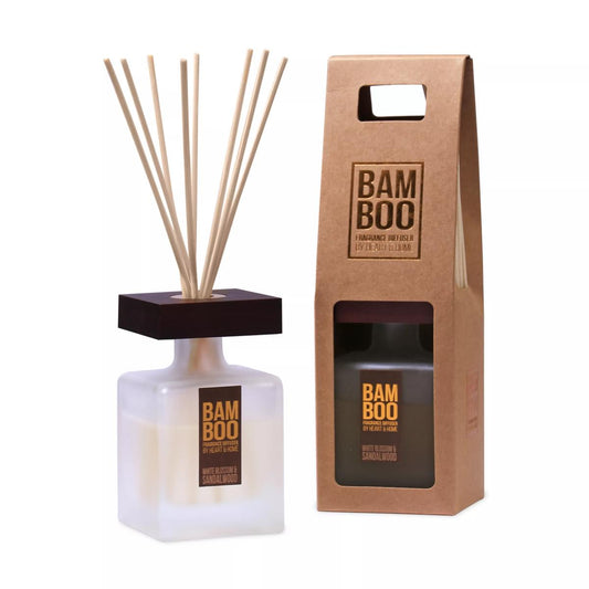 Bamboo Diffuser: White Blossom & Sandalwood