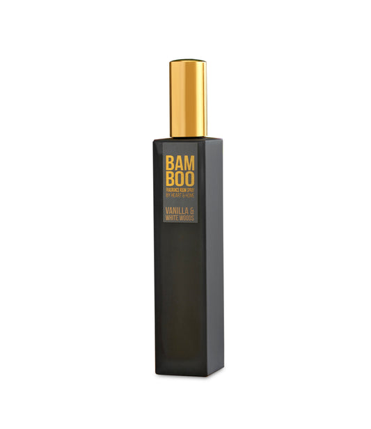 Bamboo Room Spray: Vanilla & White Woods