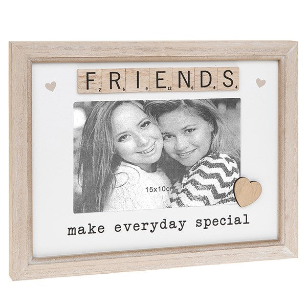 Scrabble Photo Frame: Friends