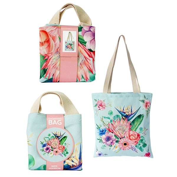 Floral Tote Bag: Bouquet