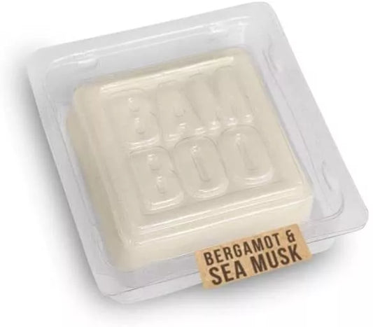 Bamboo Wax Melt: Bergamot & Sea Musk