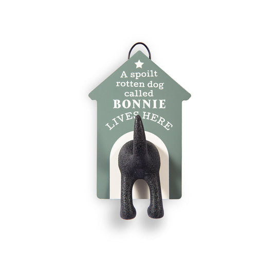 Dog Leash Wall Mounted Gift: Bonnie