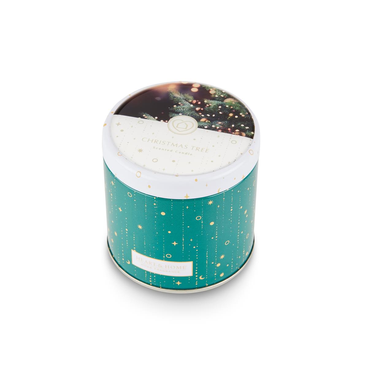 Christmas Tin Candle: Christmas Tree