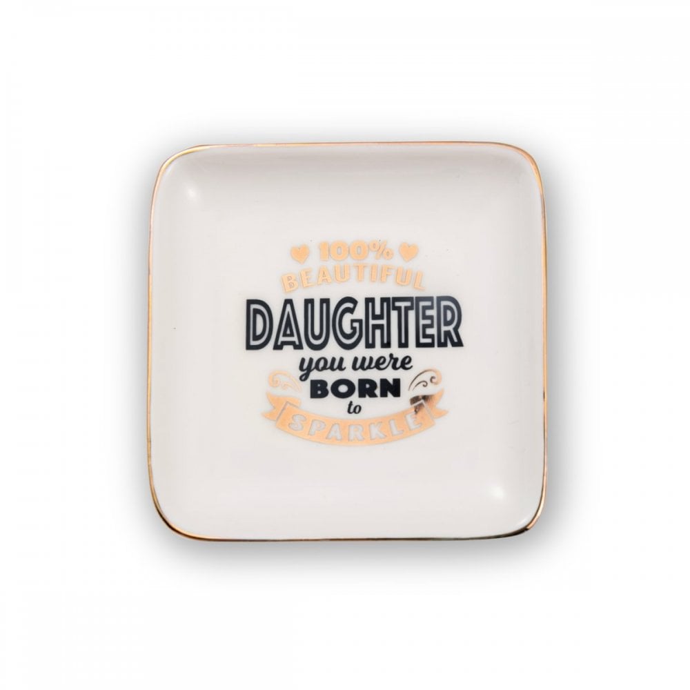 Ceramic Trinket Dish: Daughter