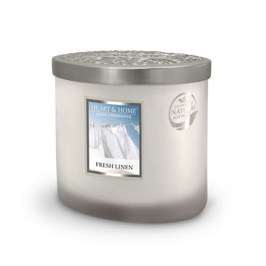 Twin Wick Candle: Fresh Linen