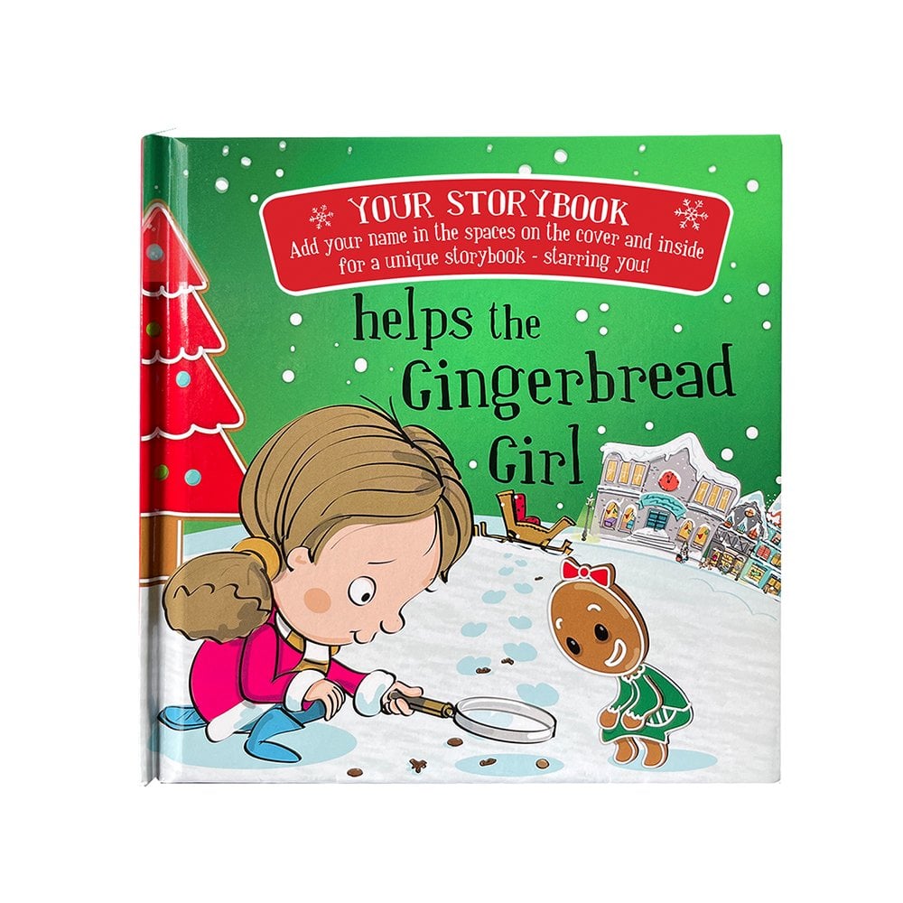 Children's Christmas Story Book: Blank Helps The Gingerbread Girl