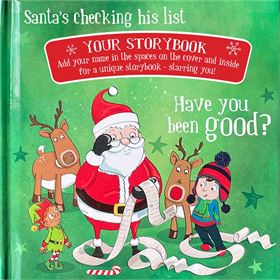 Children's Christmas Story Book: Blank Boy Have You Been Good