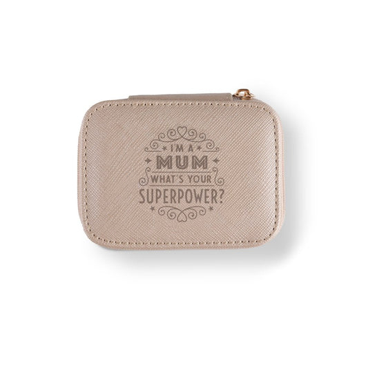 Jewellery Travel Case: Mum