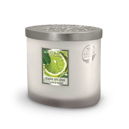 Twin Wick Candle: Lime Splash