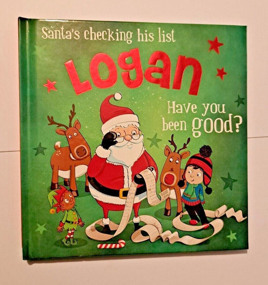 Children's Christmas Story Book: Logan