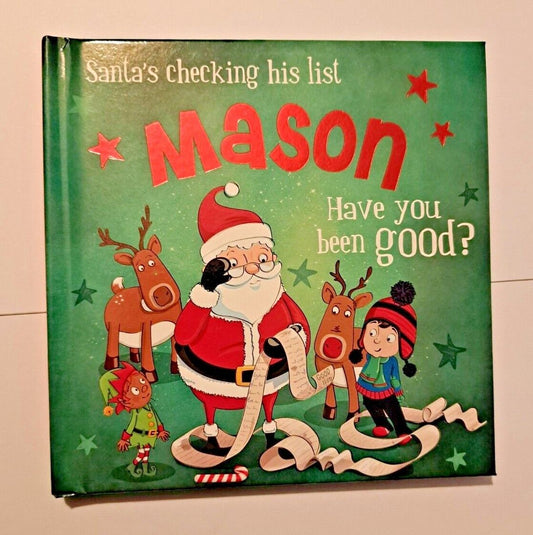 Children's Christmas Story Book: Mason