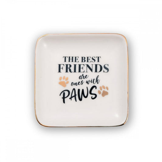 Ceramic Trinket Dish: Paws