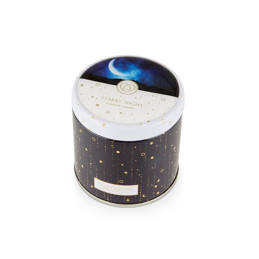 Christmas Tin Candle: Starry Night