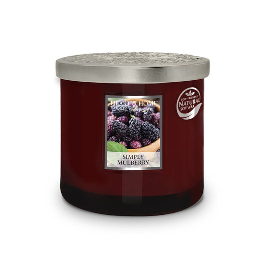 Twin Wick Candle: Simply Mulberry