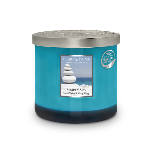 Twin Wick Candle: Simply Spa