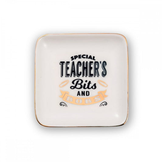 Ceramic Trinket Dish: Teacher