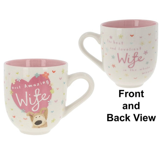 Boofle Ceramic Mug: Wife