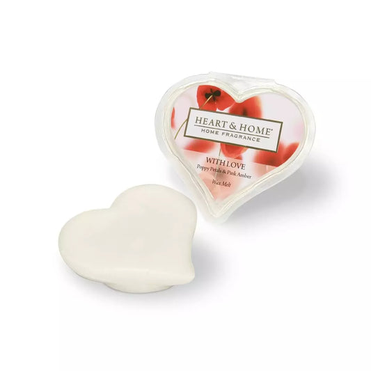 Heart & Home Wax Melt: With Love