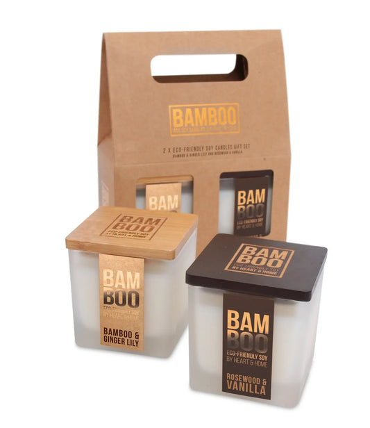 Bamboo Range Scented Mini Candle Gift Set