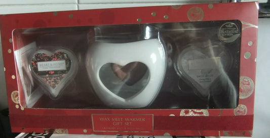 Heart & Home Christmas Wax Melt Warmer Gift Set